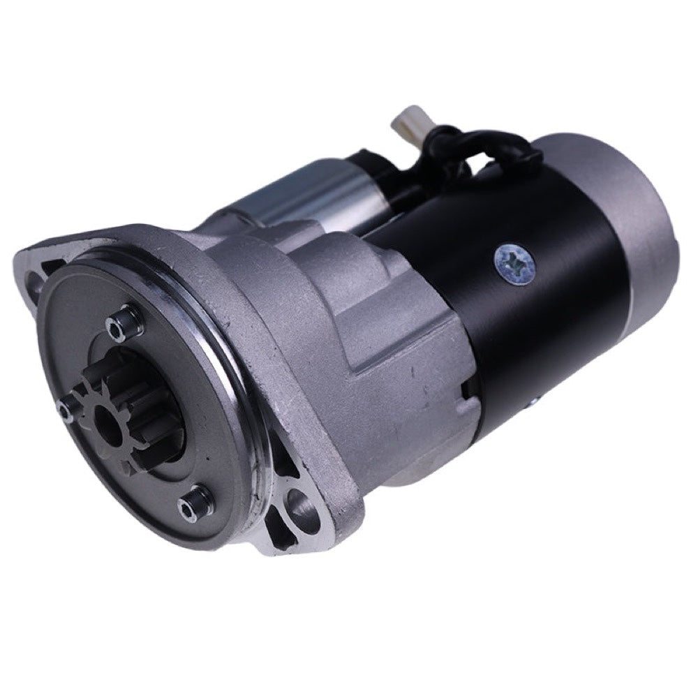 9T 12V Sarter Motor YM129900-77010 compatible with Komatsu Engine 4D92E-1 4D94E-1 Excavator PC75-1 PC75R-2 Loader WA65-3 WA75-3
